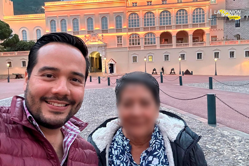 Secretario de administración, presume sus viajes a Europa