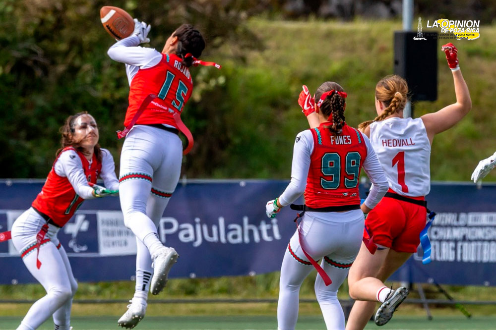 México se mete a la final del mundial de flag football femenil