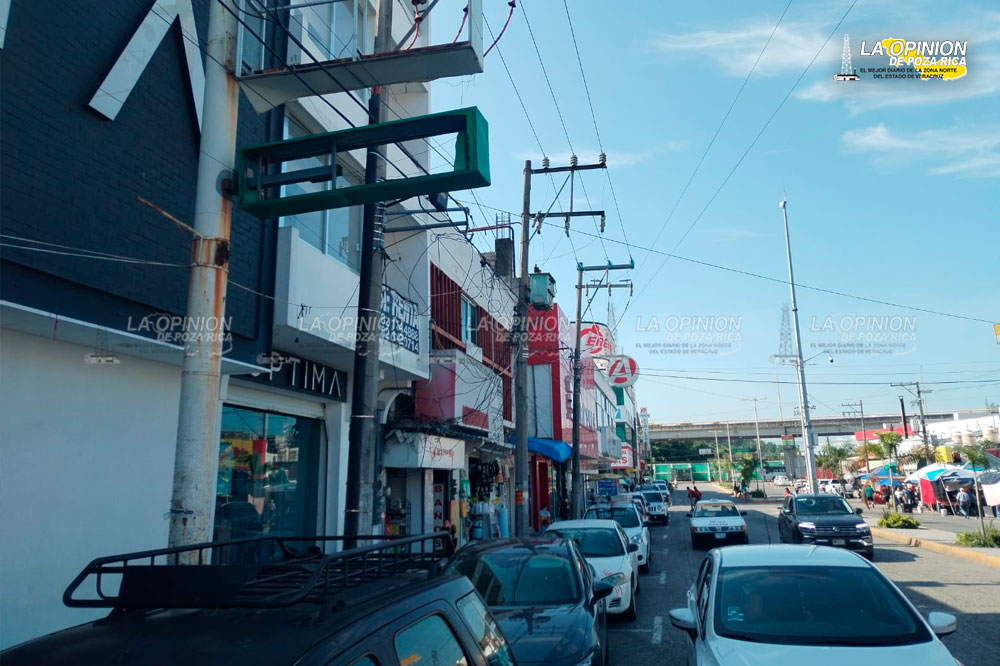 Afectado el centro de la ciudad por falta de energía eléctrica