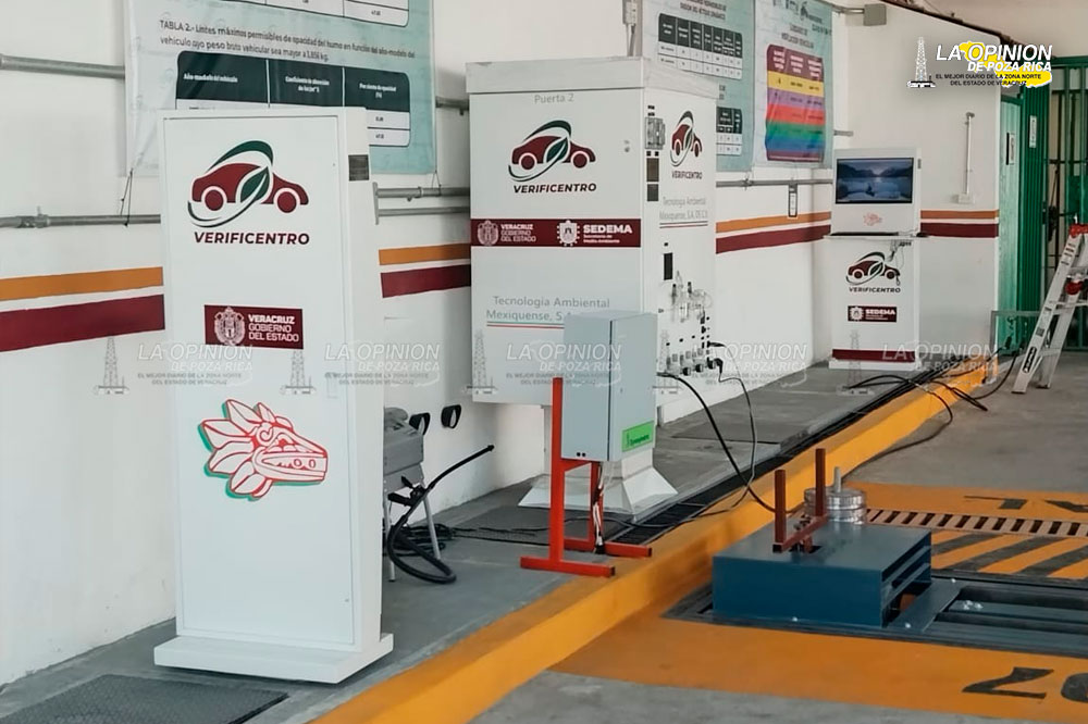 Inspeccionan los más de 100 verificentros del estado de Veracruz