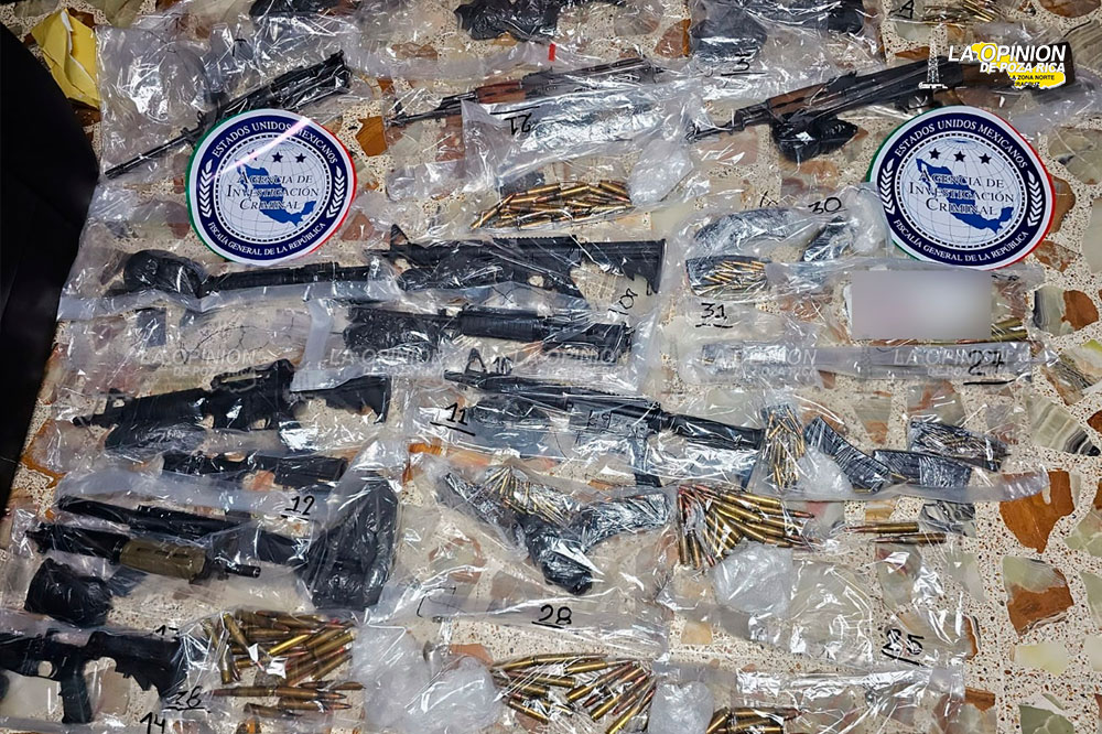 FGR obtiene vinculación a proceso en contra de una persona detenida con armamento