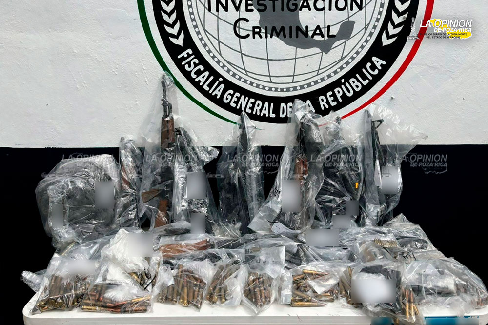 FGR obtiene vinculación a proceso en contra de una persona detenida con armamento