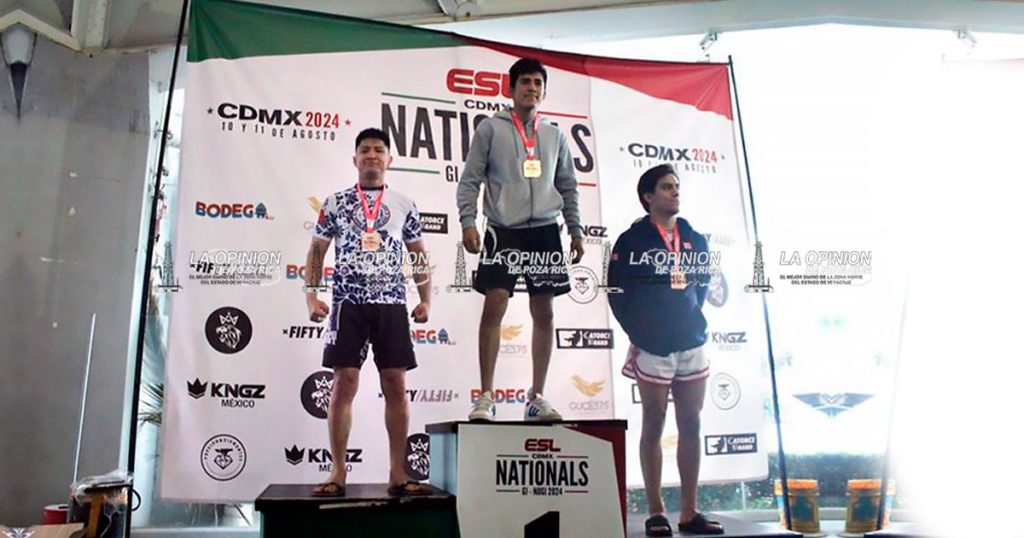 Alejandro Guerrero se lleva medalla de plata nacional