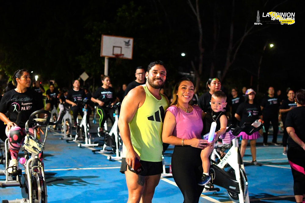 Asociación Civil realiza primer Zumbapining en Medellín de Bravo