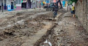 6 millones de pesos para reparar 180 metros de calle