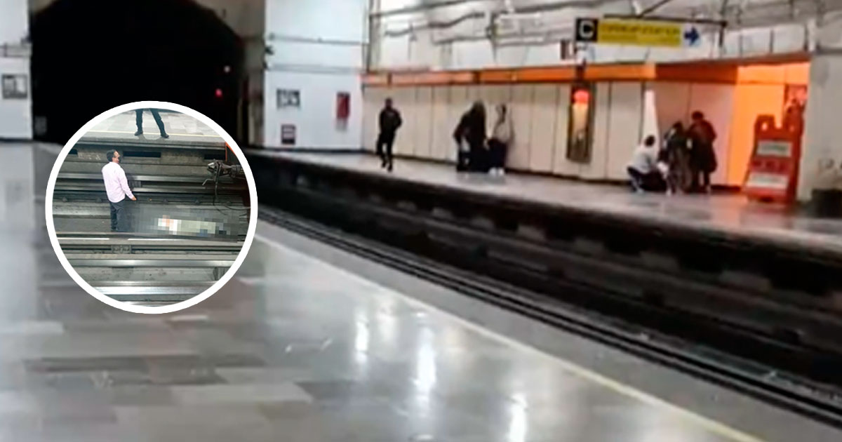 Accidente en el metro Tacuba