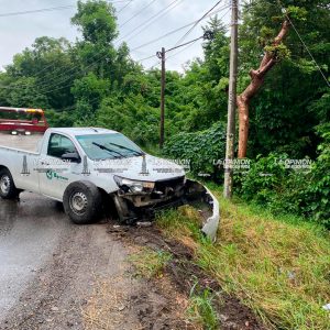Se salió de la carretera PR-Cazones