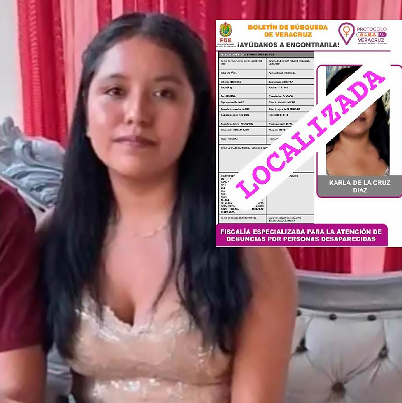 FGE la da por localizada; la madre sigue búsqueda