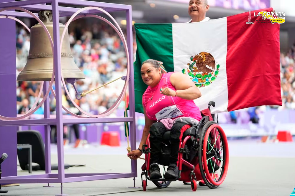 La mexicana Gloria Zarza gana la medalla de oro en impulso de bala