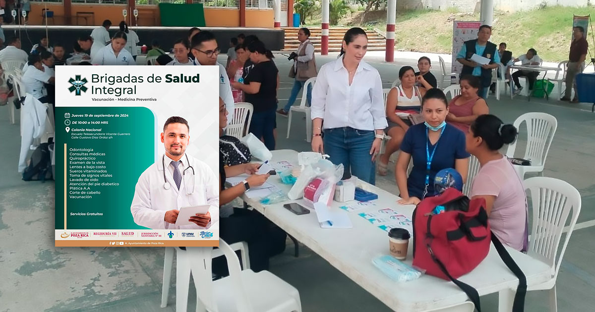 Brigada de Salud Integral estará en la colonia Nacional Brigada de Salud Integral estará en la colonia Nacional