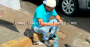 Infalible atropellado en pleno centro, frente al Monumento a la Madre