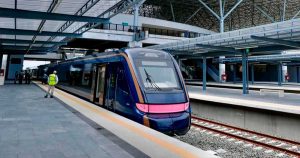 Nahle, AMLO y Sheinbaum recorren Tren Maya