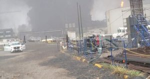Incendio en Refinería de Salina Cruz