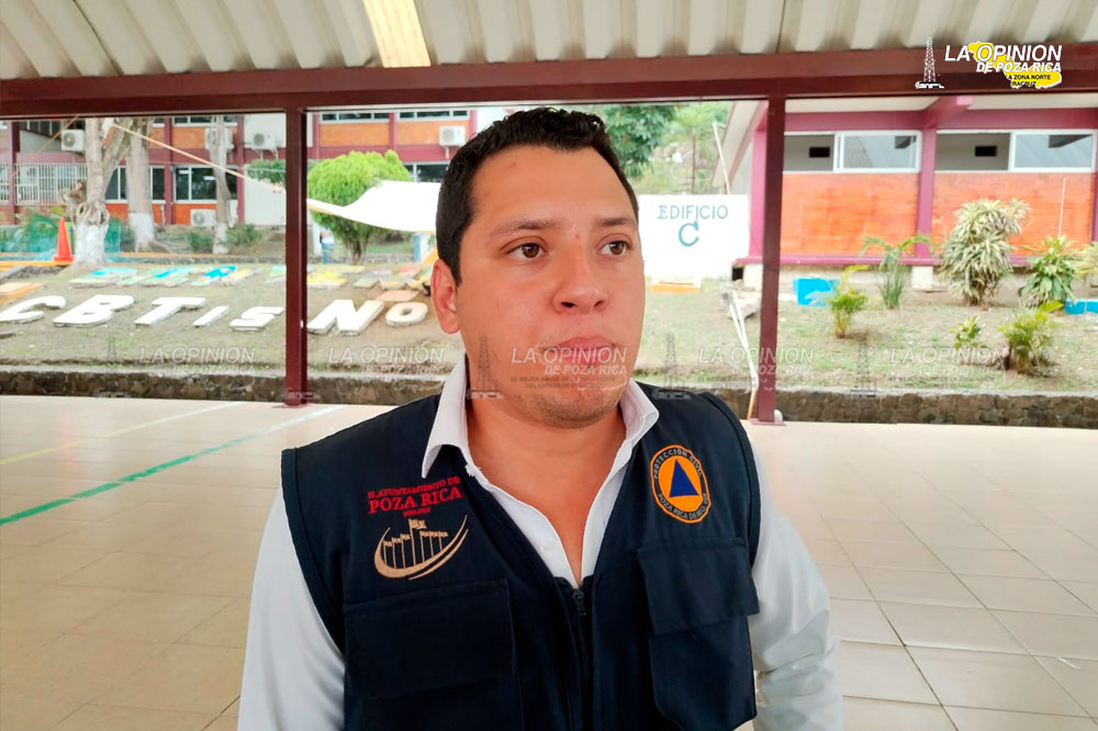 Realizan simulacro en las instalaciones del CBTis N. 78