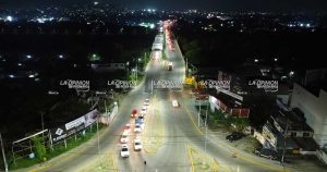 Mejoran red de alumbrado al bulevar Plan de Ayala