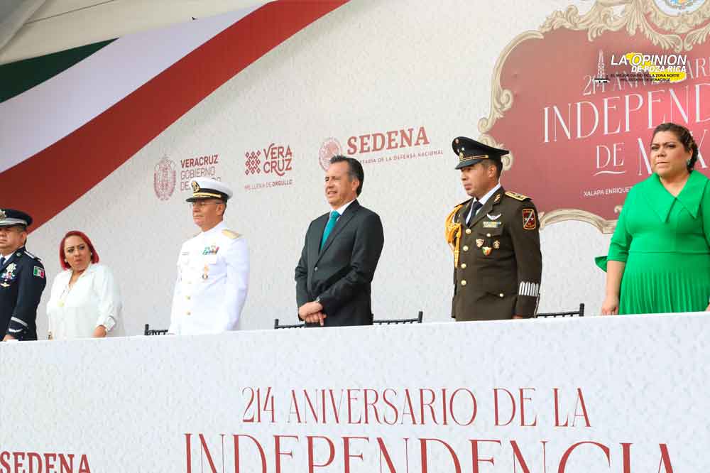 Desfile por la Independencia: Veracruz, protagonista de la Transformación