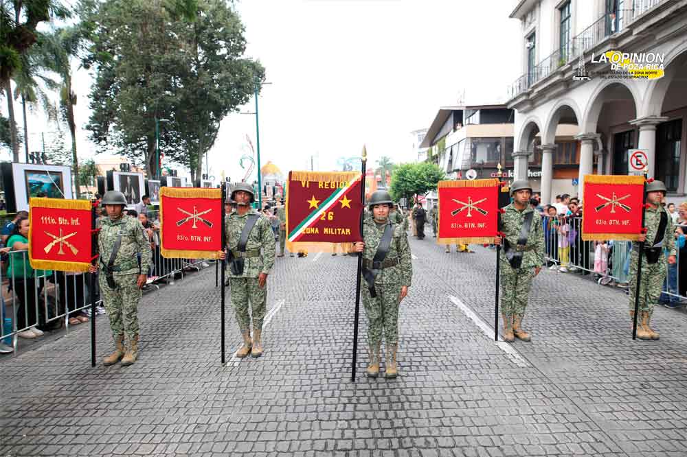 Desfile por la Independencia: Veracruz, protagonista de la Transformación