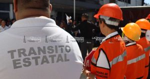 Participa Tránsito del Estado en plática de Concientización para el Macro simulacro