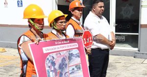 Participa Tránsito del Estado en plática de Concientización para el Macro simulacro