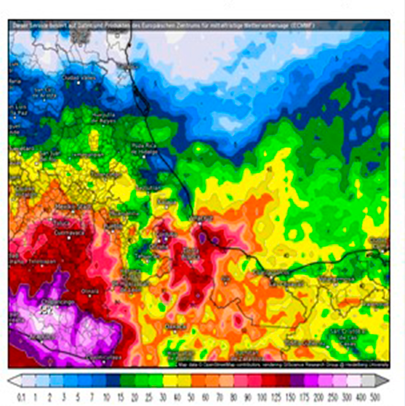 Aviso especial por temporal lluvioso Aviso especial por temporal lluvioso