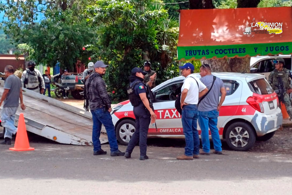 Asesinan a chofer de taxi 44 de Omealca