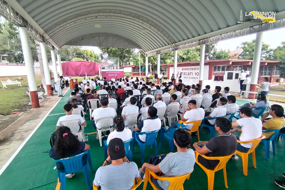 Celebra CECATI N° 103 de Poza Rica 40 años de servicio