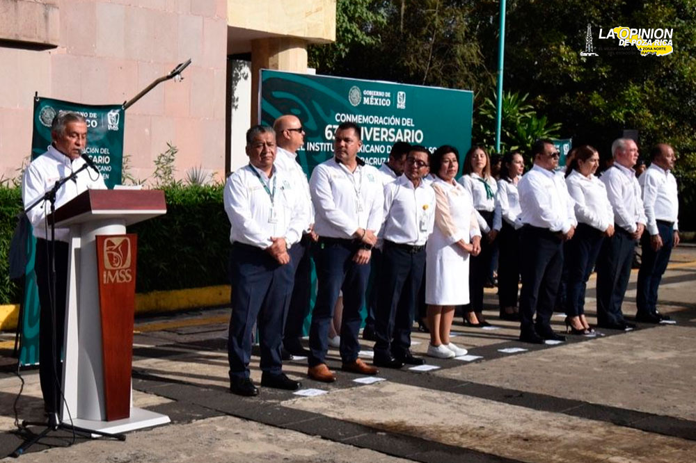 Conmemoró IMSS Veracruz Norte su 63 Aniversario