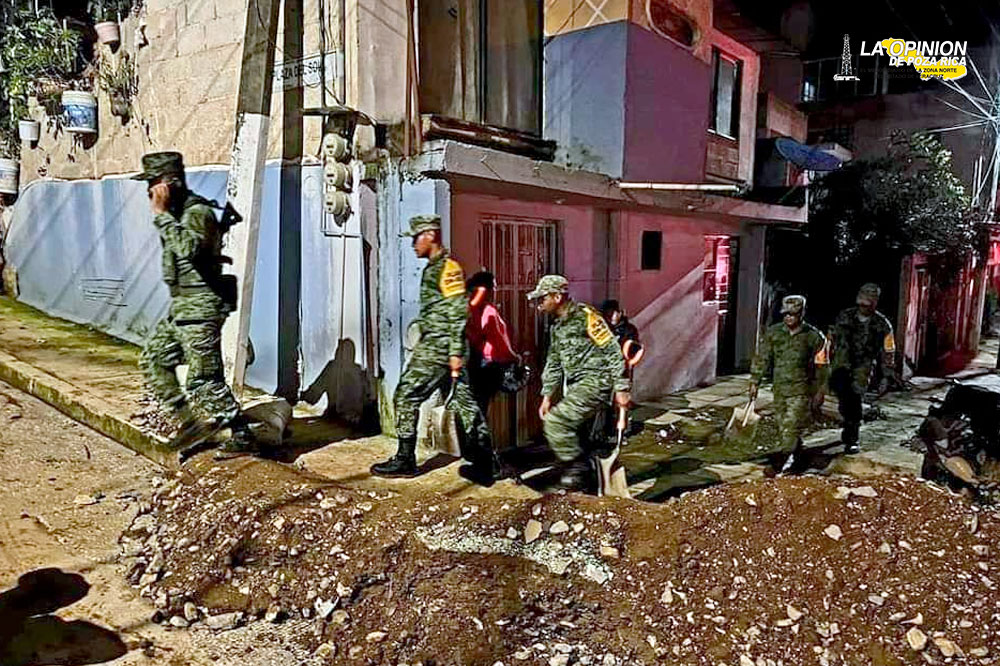 3 personas fallecidas por derrumbe ocurrido anoche en colonia de Xalapa