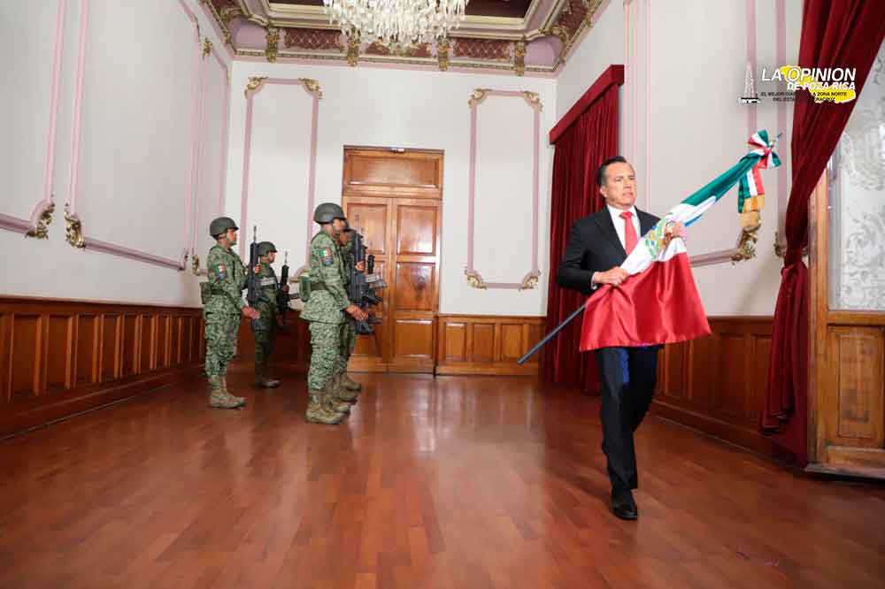 En Veracruz, la soberanía nacional y la justicia son primero: Cuitláhuac García