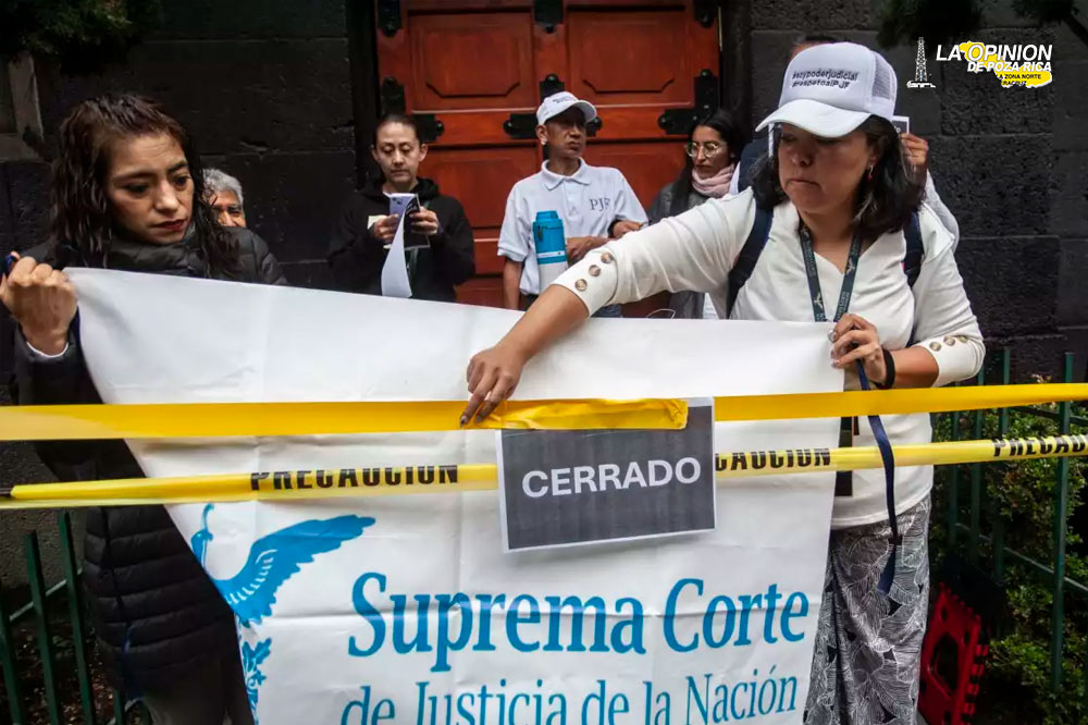 La Suprema Corte de Justicia de la Nación (SCJN) se va a paro