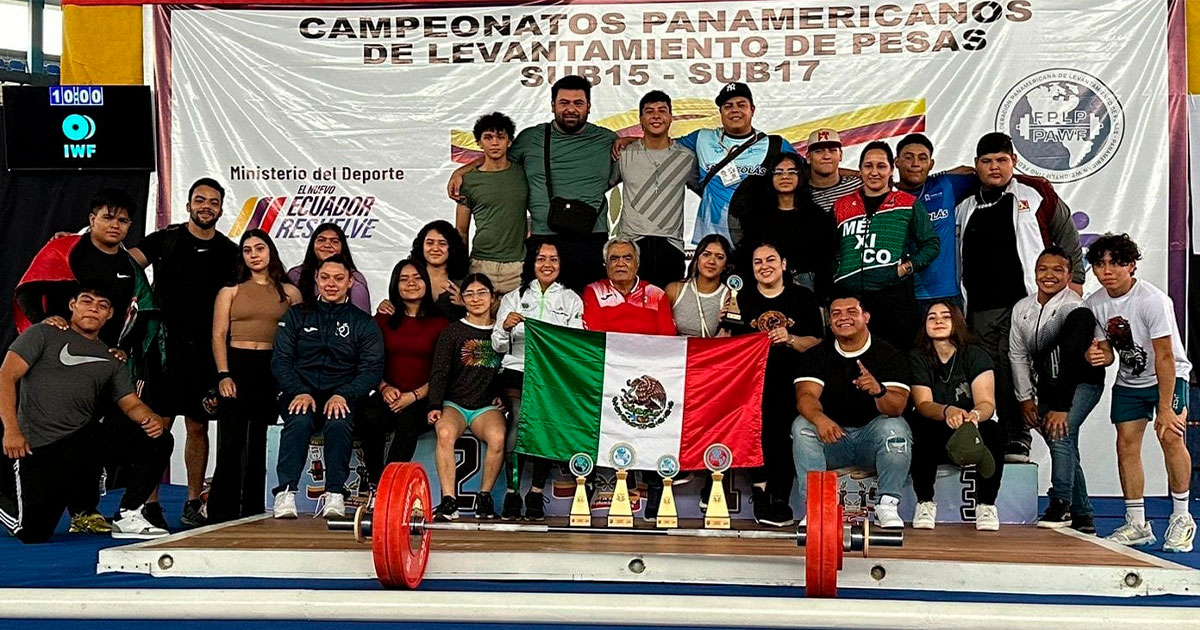 Deportistas mexicanos logran 87 medallas y 4 podios