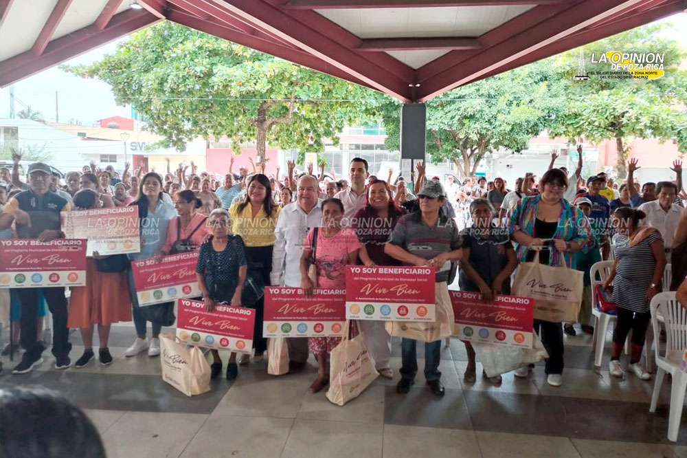 Dos mil familias reciben leche en polvo del programa "Vive Bien"