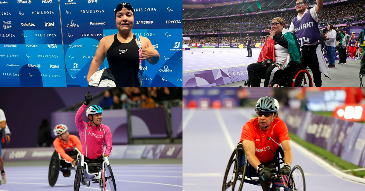 México ya suma 12 medallas en los Paralímpicos de París