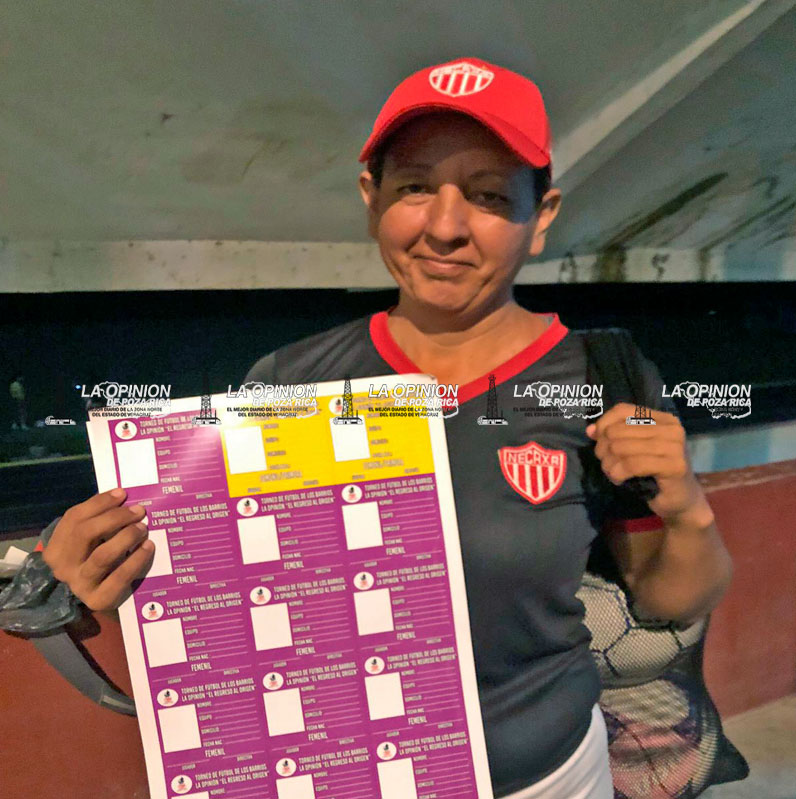 Colonia Camacho esta dentro de Barrios Femenil