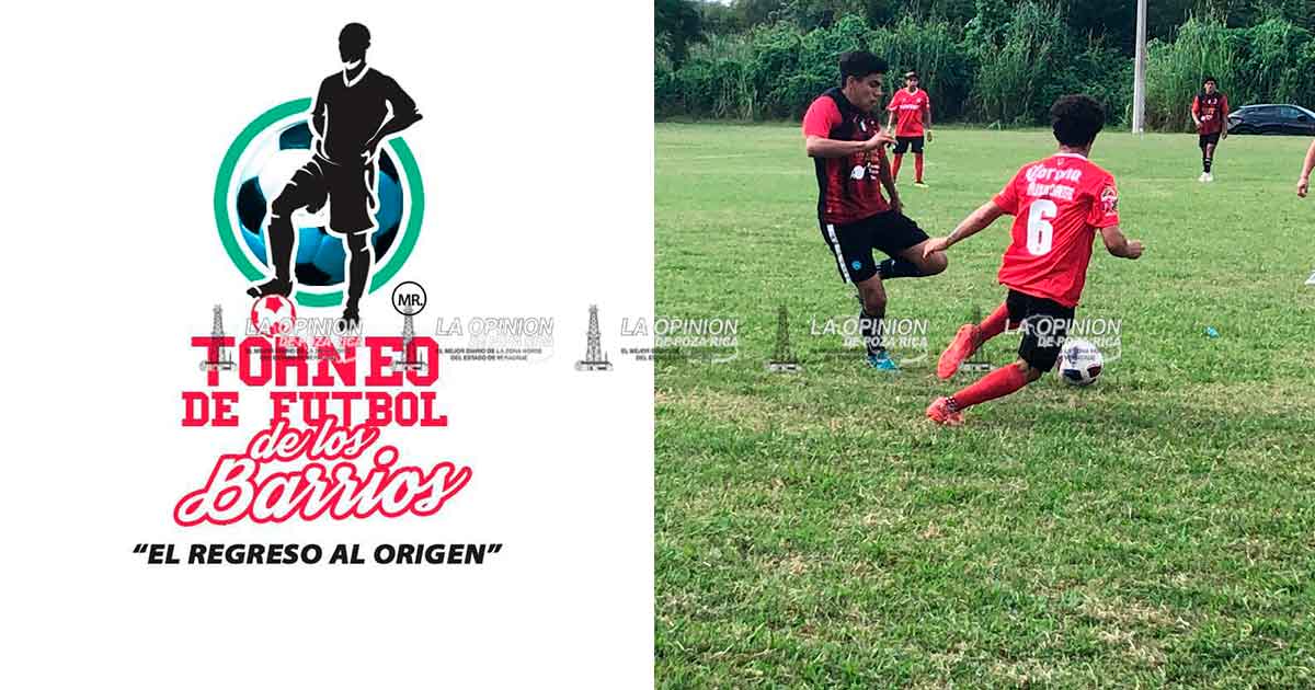 Torneo de Fútbol de los Barrios Rol de Juegos Jornada 3