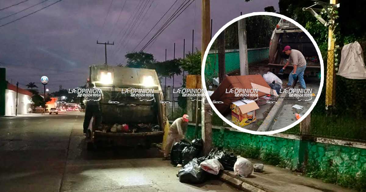 Limpia Pública le hace la 'chamba' a Discricar