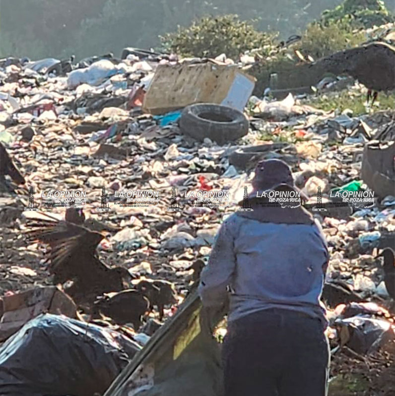Se quejan por contaminación del basurero de Naranjos Se quejan por contaminación del basurero