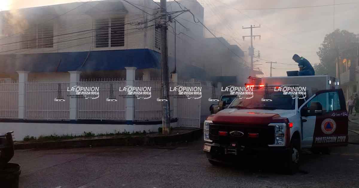 Se incendia vivienda en la Parcela 14