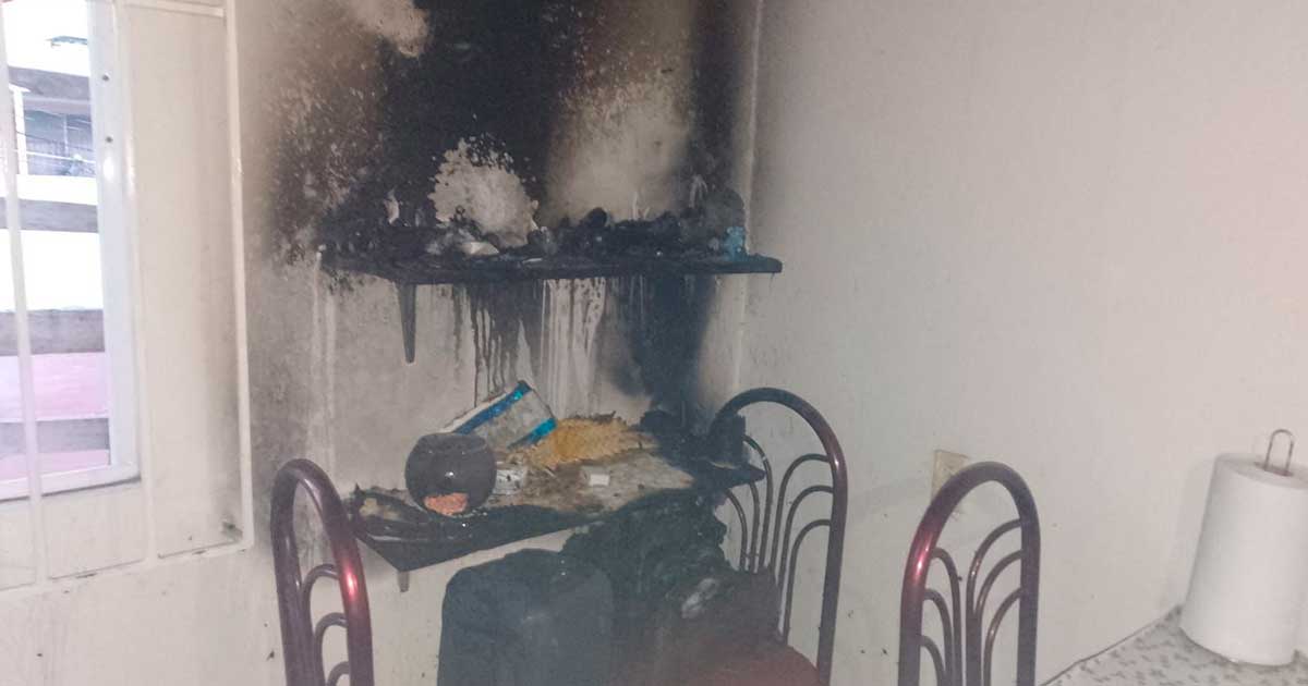 Conato de incendio en la colonia Chapultepec