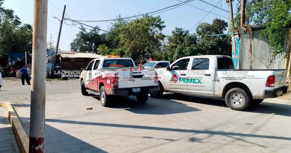 Revienta ducto de gas y genera temor en la colonia Insurgentes