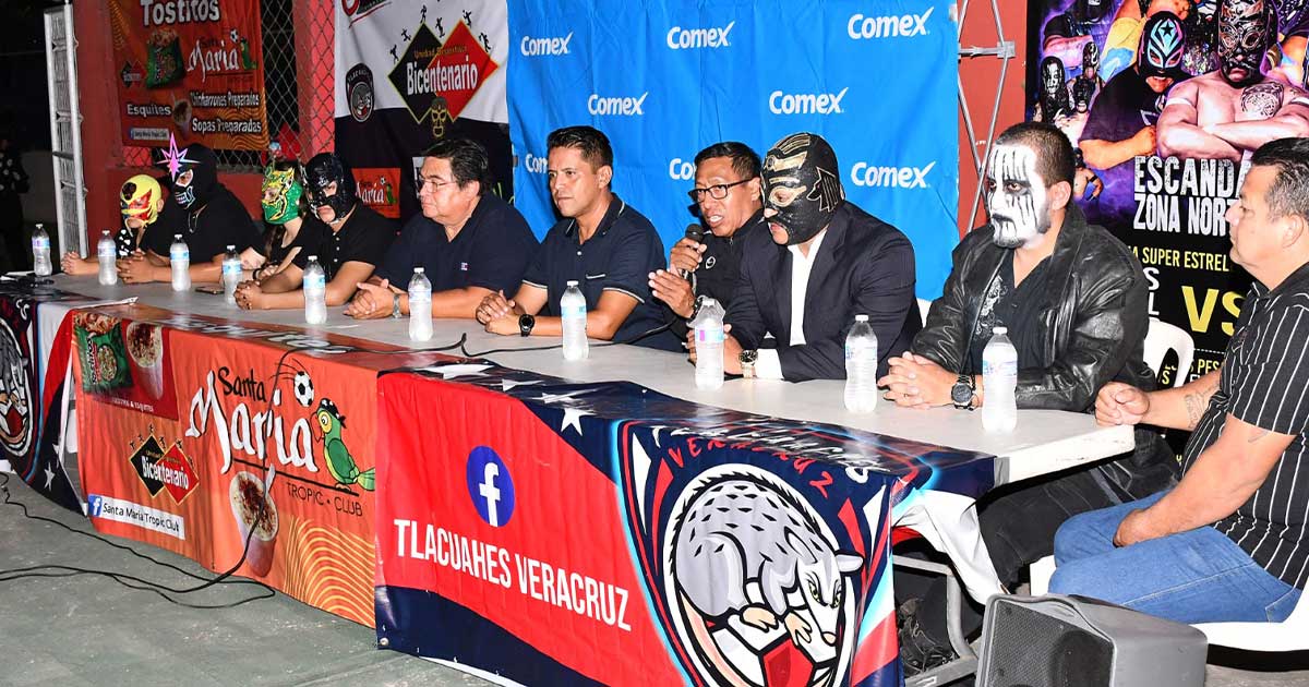 "Escándalo en Zona Norte" tendrá a las grandes figuras del Pancracio jarocho