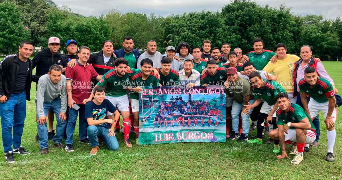 Ánimo Luis Burgos pronta recuperación