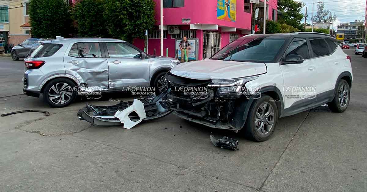 Encontronazo en colonia México