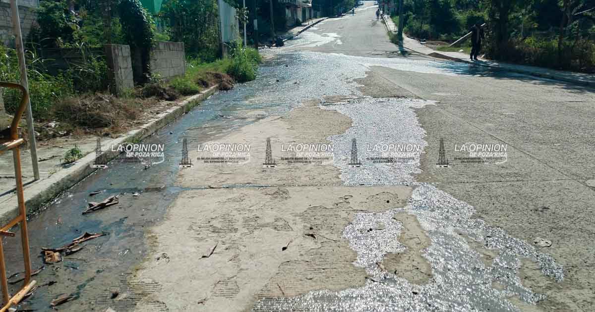 Piden apoyo del camión vactor del ayuntamiento Piden apoyo del camión vactor del ayuntamiento