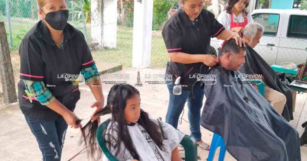 Naranjenses se benefician con varios apoyos