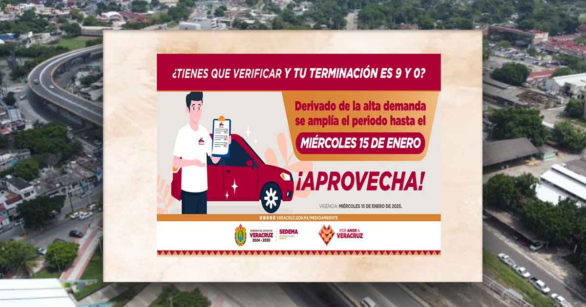 Plazo de verificación vehicular se amplía Plazo de verificación vehicularse amplía