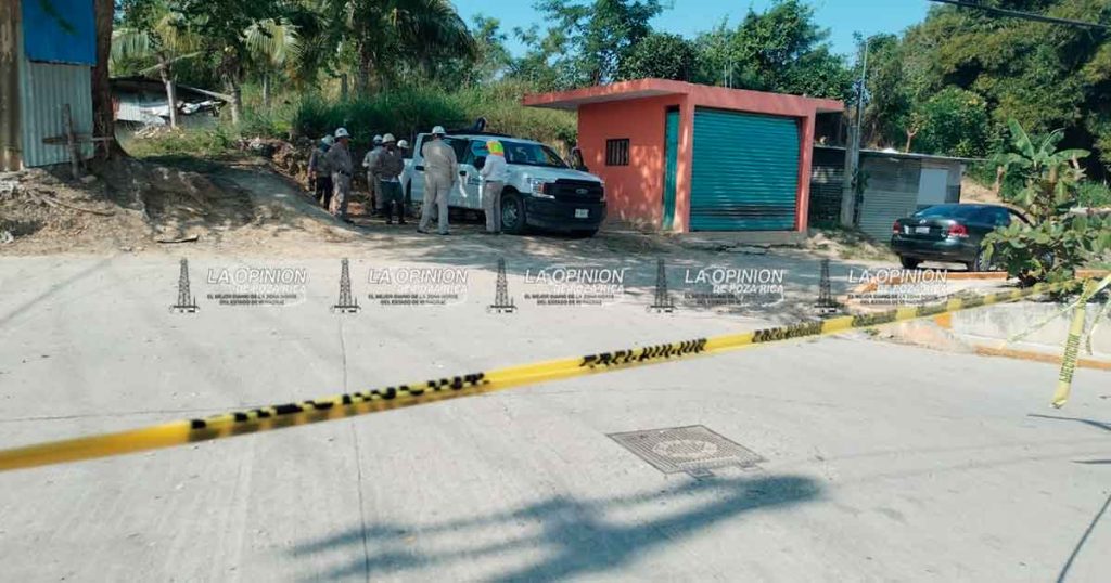 Revienta ducto de gas y genera temor en la colonia Insurgentes