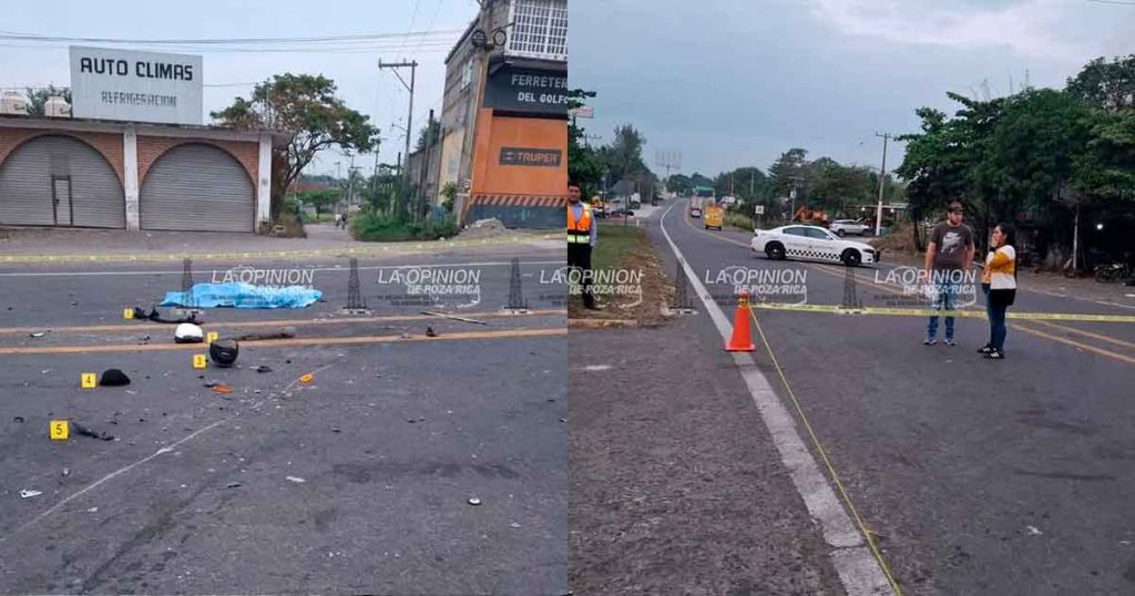 Fallece al ensartarse detrás de tráiler