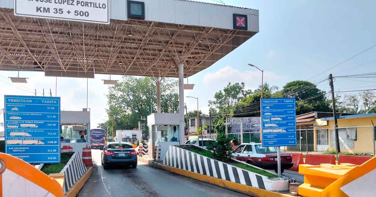 Piden el retiro de la caseta de cobro