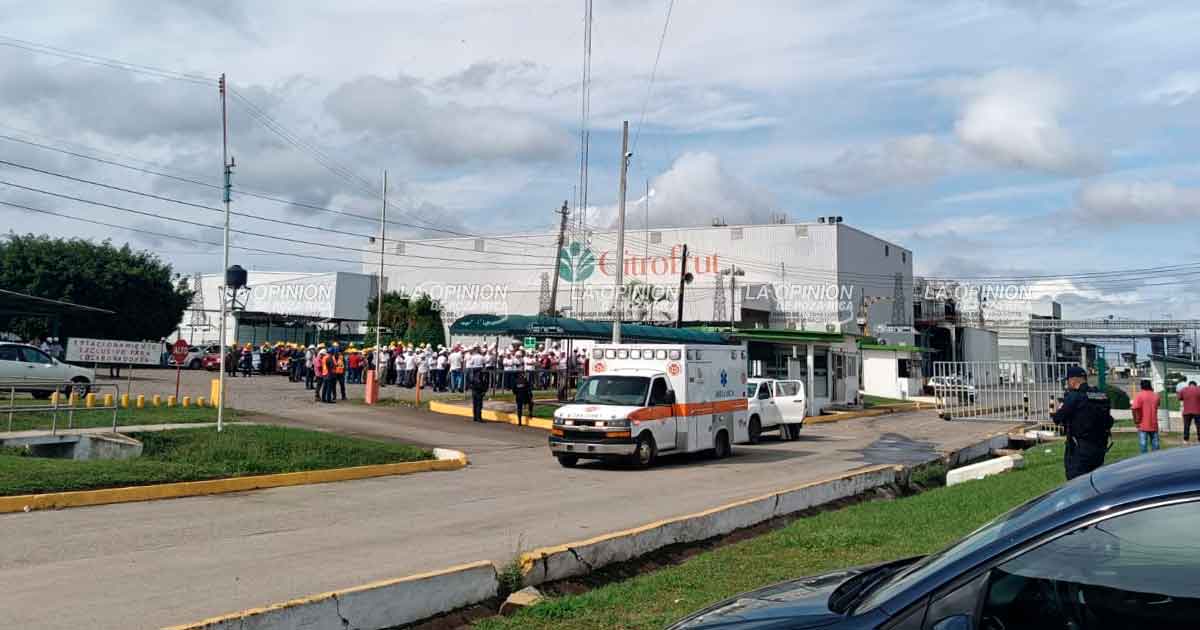 Explosión en Citrofrut alerta a cuerpos de emergencia en San Rafael